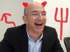 Jeff Bezos devil